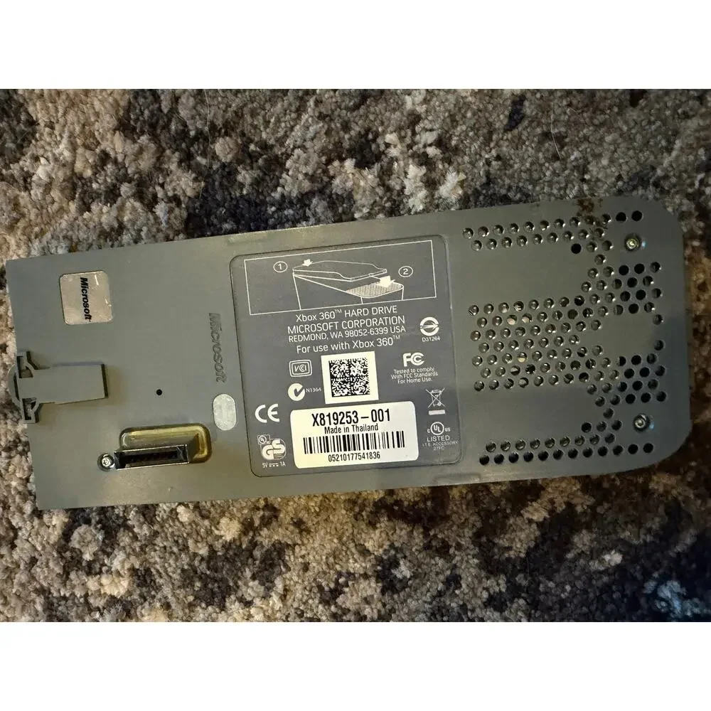 Xbox 360 60GB Hard Drive. **Untested**